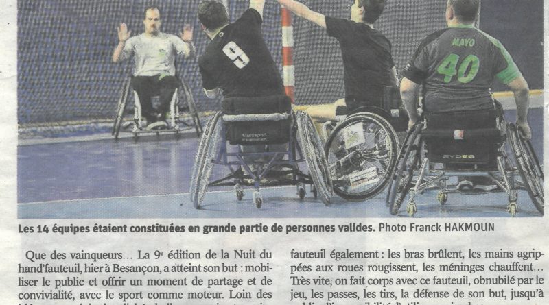 Hand'Fauteuil Handball